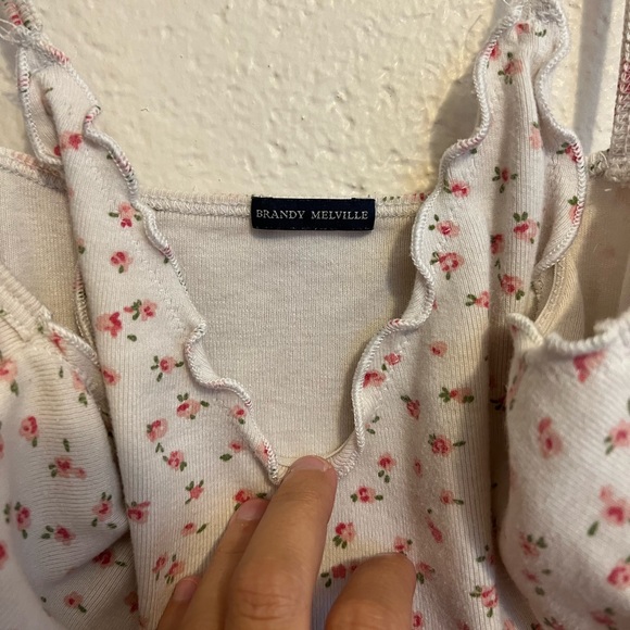 Floral brandy tank - Picture 2 of 2